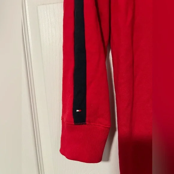 Tommy Hilfiger Vintage Y2K 90s Red White Blue Patriotic Long Sleeve Dress Retro - Picture 6 of 8